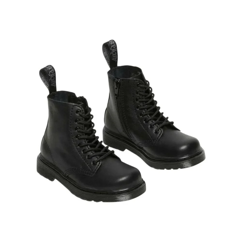 DR. MARTENS 1460 Pascal Junior Leather Combat Boot Size 1